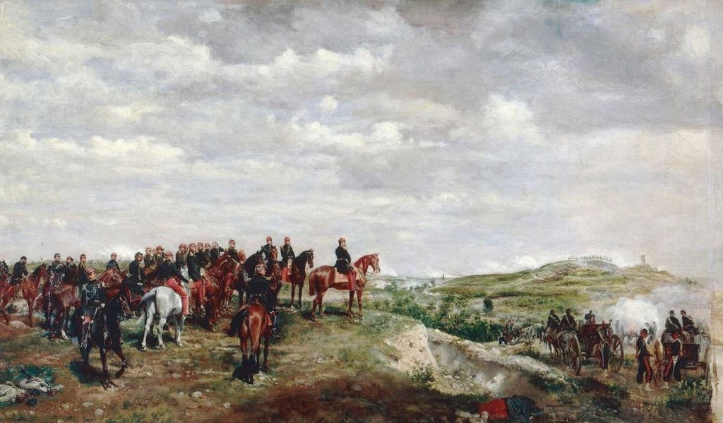 NAPOLE Jean Loui -Ernest Meissonier  Oil on canvas, 1863